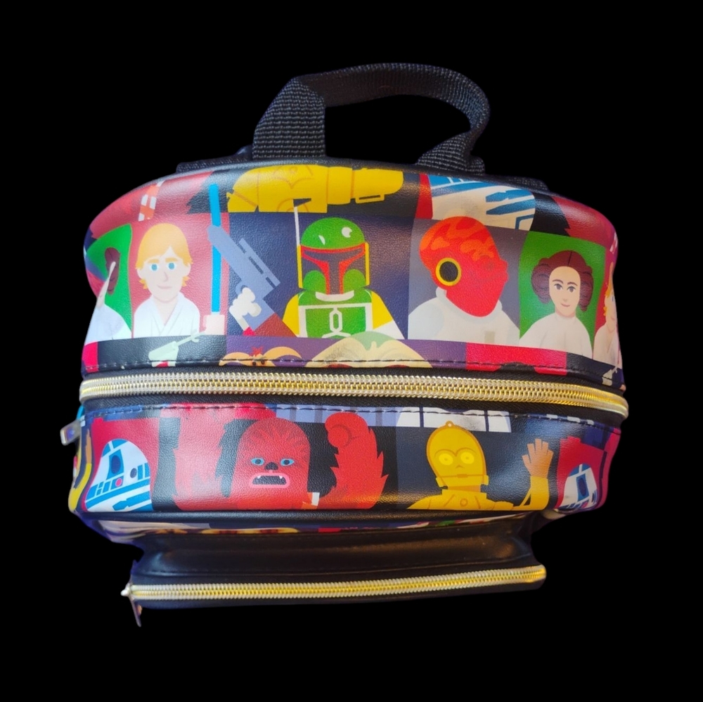 Star Wars Character Print Backpack - Picture 5 of 7